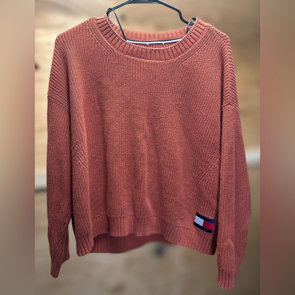 Tommy Hilfiger - Waist Length Knit Sweater Vintage